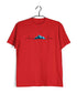 minimal designsPop Culture Travel Minimal Tributes - MOUNTAINS ARE LIFE Custom Printed Graphic Design T-Shirt for Men